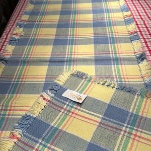 Fiestaware Tablerunner retired colors never used 68 inches long  16 inches wide